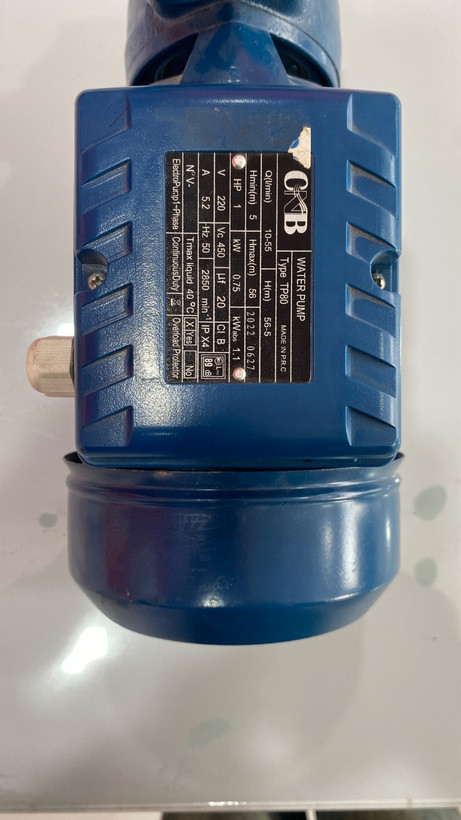 پمپ آب خانگی برند CNB مدل TP80 /1 HP محیطی